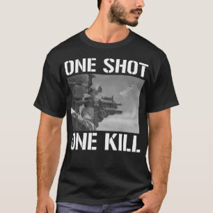Man sköt en döda t shirt