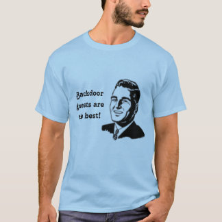 MAN_SMILING lönnliga gäster är det bäst! Tee Shirt