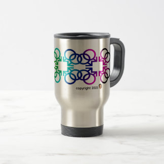 Män som älskar att älska män KOMMUTERINGS KAFFEKOP Resemugg