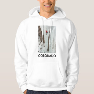 Man som klättrar på is, Colorado Hoodie