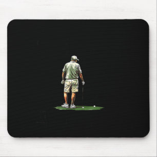 Män spelar golf åttiotal rolig golfare golfar musmatta