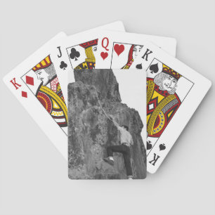 Man Sten klättring Casinokort