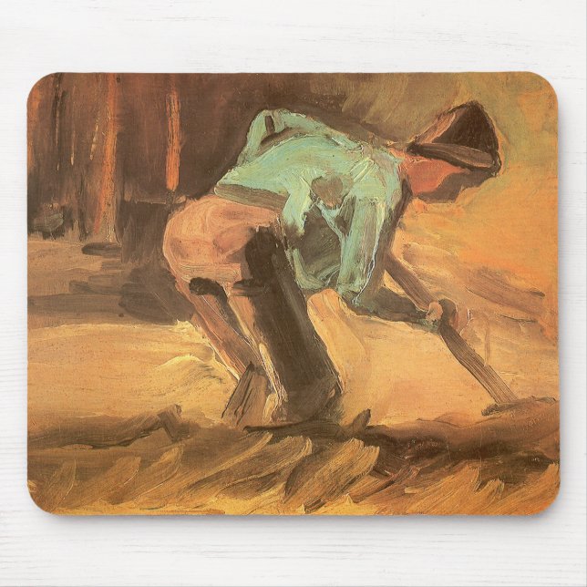 Man Stooping with Stick or Spade, Vincent van Gogh Musmatta (Framsidan)
