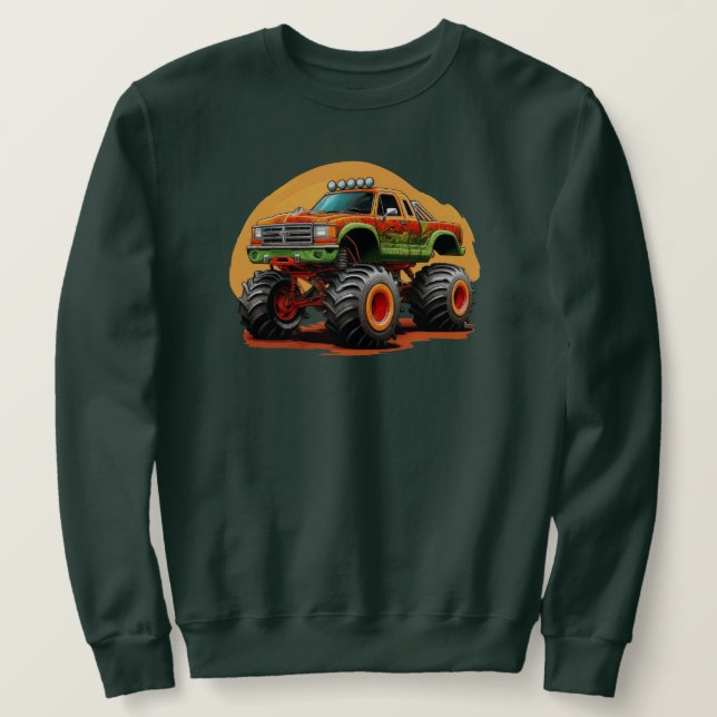 Män Sweatshirt (Design framsida)