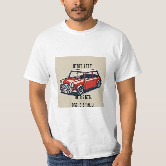 Man T-Schirt Mini Cooper T Shirt (Framsida)