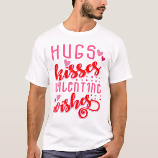Man T-shirt med Valentine Roligt Sentence #6.