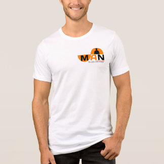 Man Text T-Shirt | Modern Minimalistisk T-Shirt