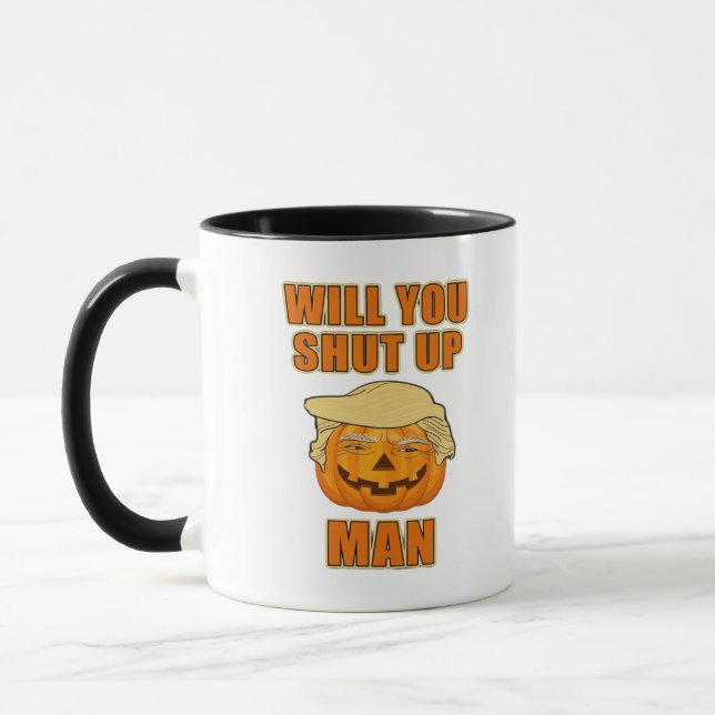 Man, Trumpkin Halloween Mugg (Vänster)