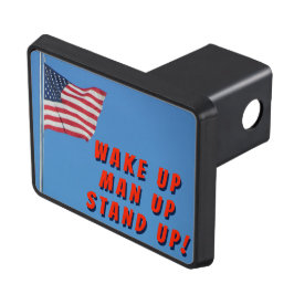 Man upp och upp för Flagga Dragkroksskydd