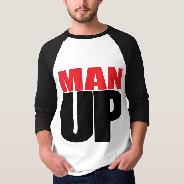 MAN UPP TEE (Framsida)