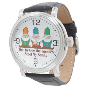 Man vid en gnomesna stjäler min Sanity Armbandsur