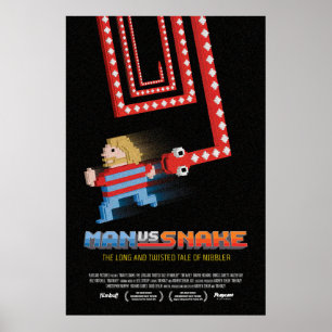 MAN VS SNAKE Officiell Theatrical Poster