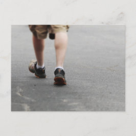 MAN WALKING VYKORT