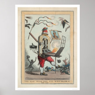 "Man Wots Har the Whip Hand of 'Em All" (1297) Poster