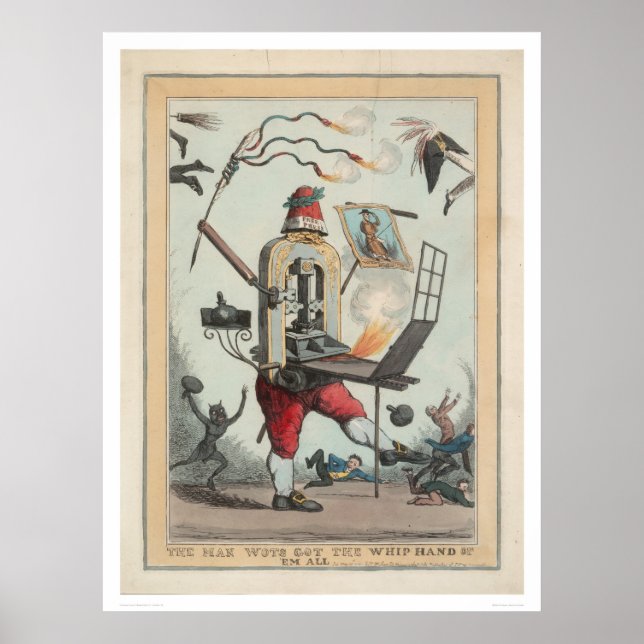 "Man Wots Har the Whip Hand of 'Em All" (1297) Poster (Framsidan)