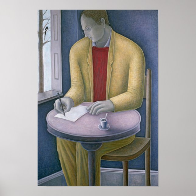 Man Writing 2004 Poster (Framsidan)