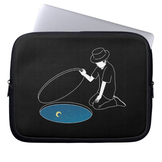 Man | Zazzle_Growshop Laptop Fodral (Framsidan)
