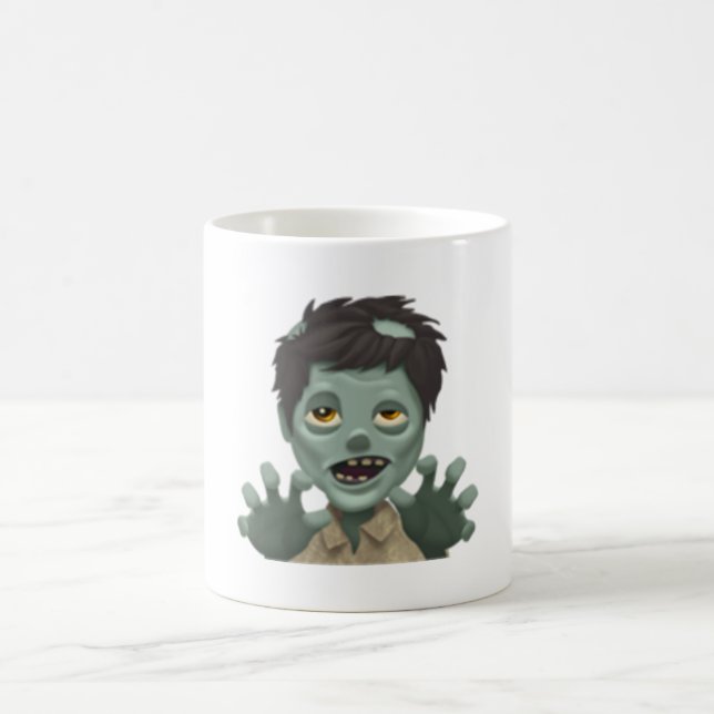 Man Zombie - Emoji Kaffemugg (Center)