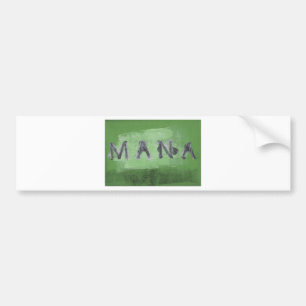 Mana (grönt) bildekal