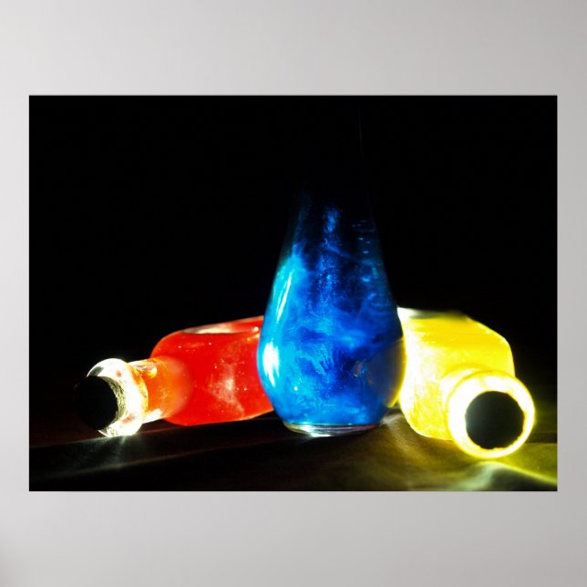 Mana, hälsa, trötthet poster (Framsidan)