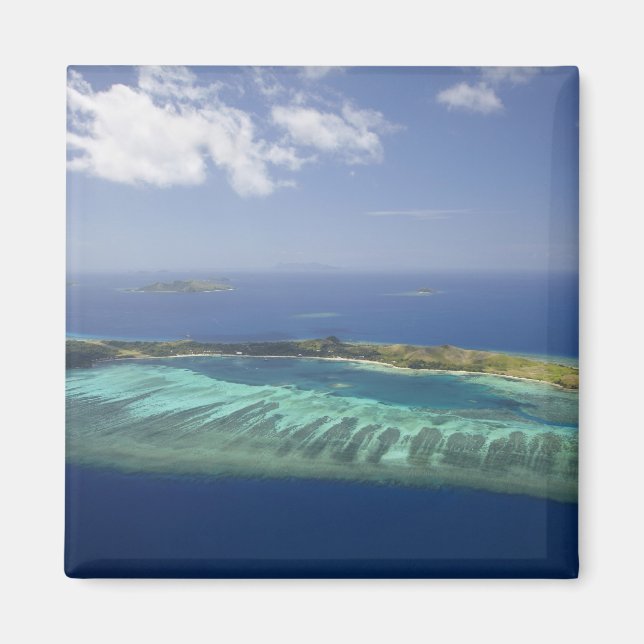 Mana Island och korallrev, Mamanucaöarna Magnet (Framsidan)