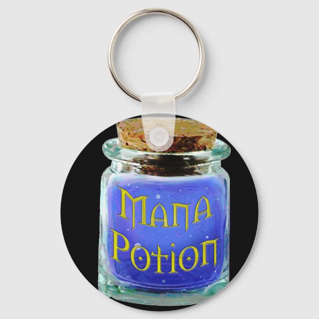 Mana Potion Keychain Nyckelring (Framsida)