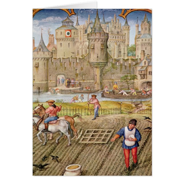 Månad av Oktober Hälsningskort (Framsidan)