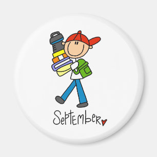 Månad av September Magnet
