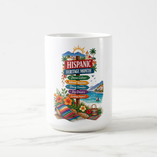 Månad för det spansktalande arvet - kustfirande kaffemugg