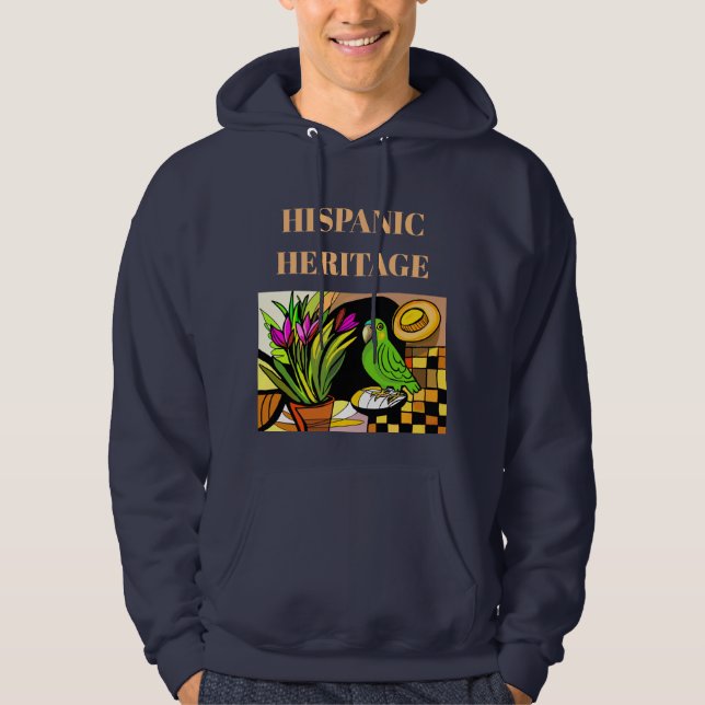 MÅNAD FÖR HISPANISKT ARV HOODIE (Framsida)
