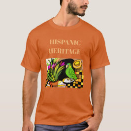 MÅNAD FÖR HISPANISKT ARV T SHIRT