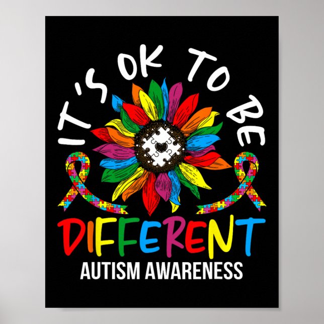 Månad för medvetenhet om autism för autism poster (Framsidan)