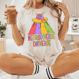 Månad för medvetenhet om autism Universell neuro T Shirt