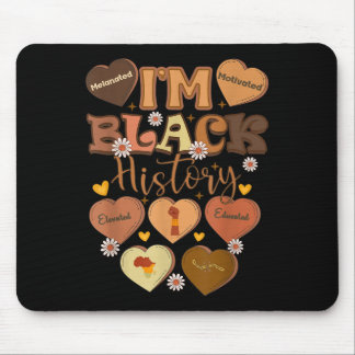 Månad för Melanated Motivated Educated Black Histo Musmatta