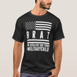 Månad för militärbarnstolen, som fötts på ett mots t shirt