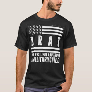 Månad för militärbarnstolen, som fötts på ett mots t shirt
