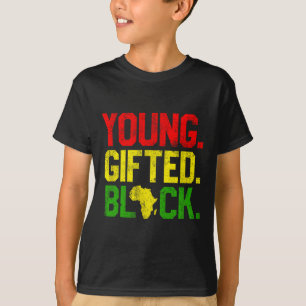 Månad gåvor från afrikanskt amerikanskt hantverk i t shirt