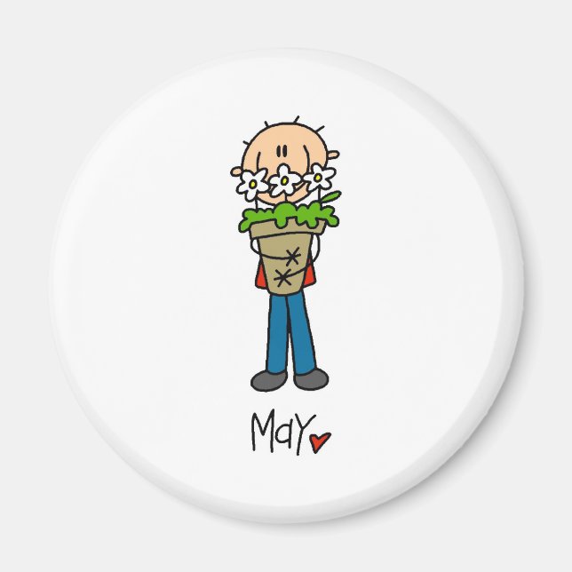 Månad i maj magnet (Framsidan)