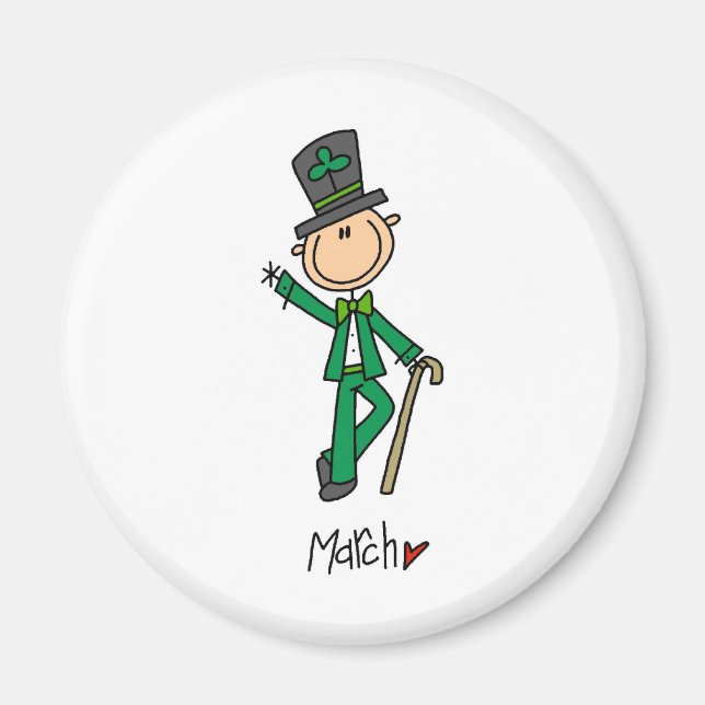 Månad i mars magnet (Framsidan)