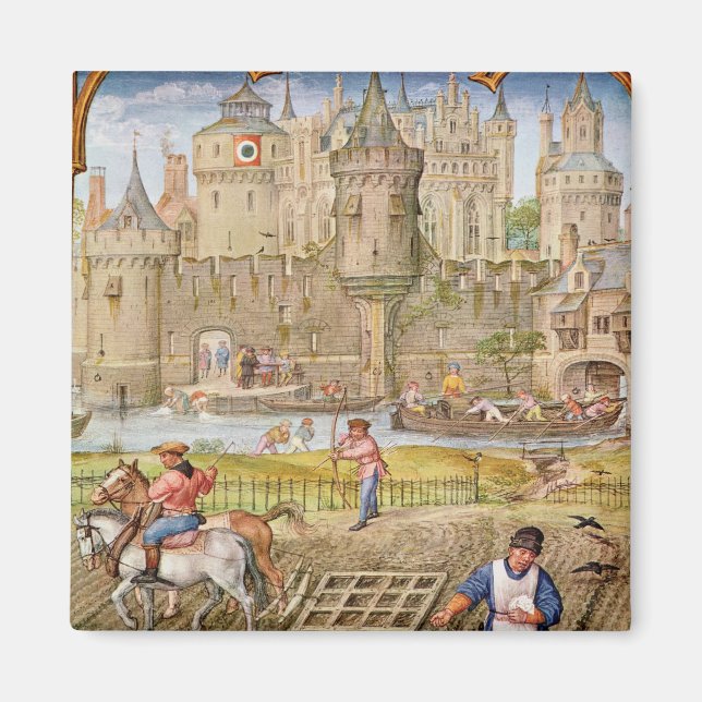 Månad i oktober magnet (Framsidan)