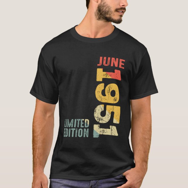 Månad juni 1951 År 1951 1951 1951 sedan 1951 T Shirt (Framsida)