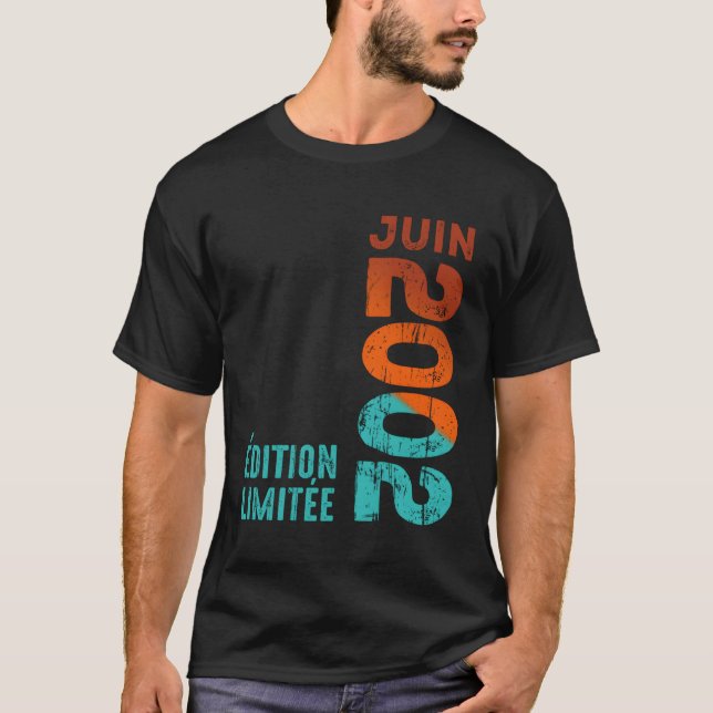 Månad juni 2002 År 2002 2002 Sedan 2002 2002 T Shirt (Framsida)