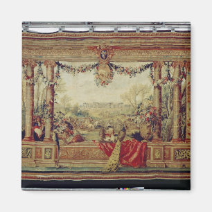 Månaden av den April chateauen av Versailles Magnet