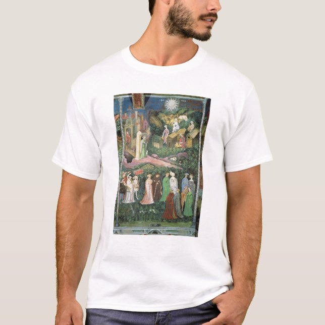 Månaden av Juni, c.1400 Tee (Framsida)
