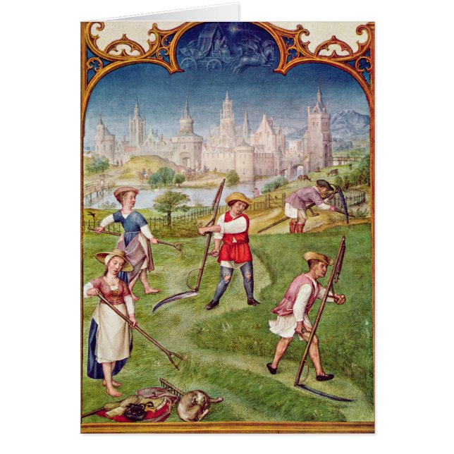 Månaden av Juni Hälsningskort (Framsidan)