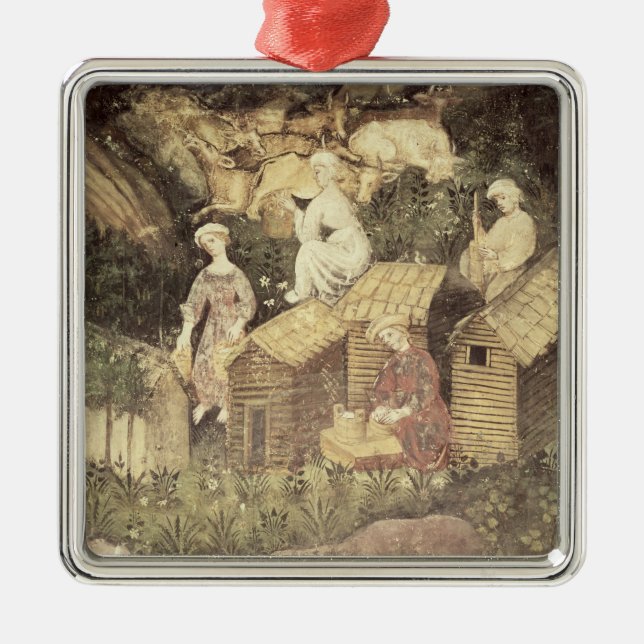 Månaden av Juni Julgransprydnad Metall (Framsidan)