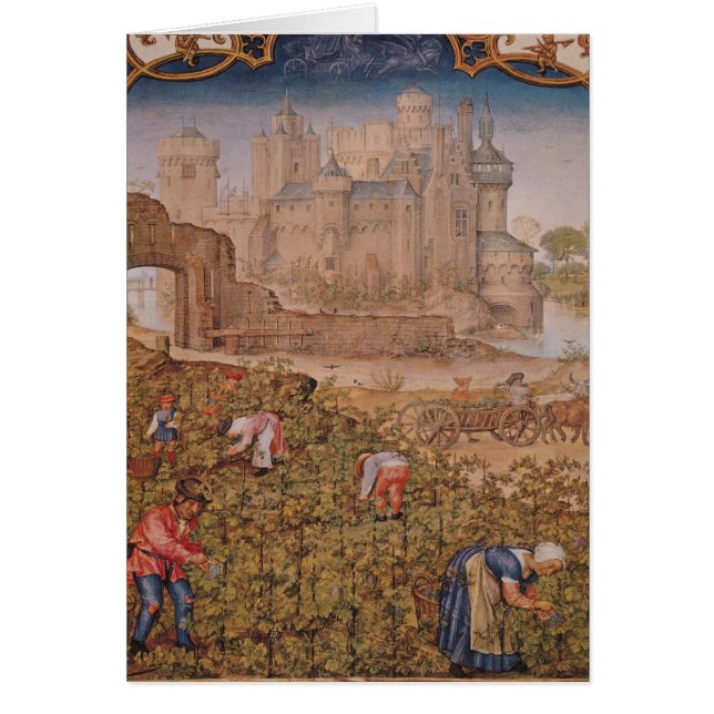 Månaden av September Hälsningskort (Framsidan)