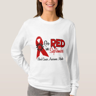 Månaden för blodcancermedvetenheten blommar 2 t shirt
