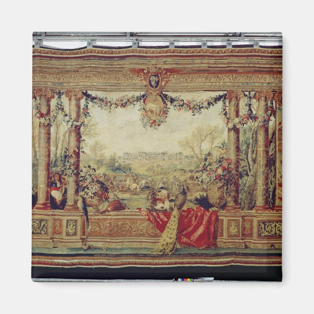 Månaden i april/ Chateau of Versailles Magnet (Framsidan)
