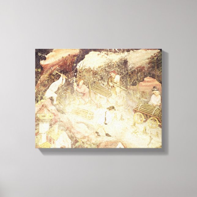 Månaden i december canvastryck (Framsida)